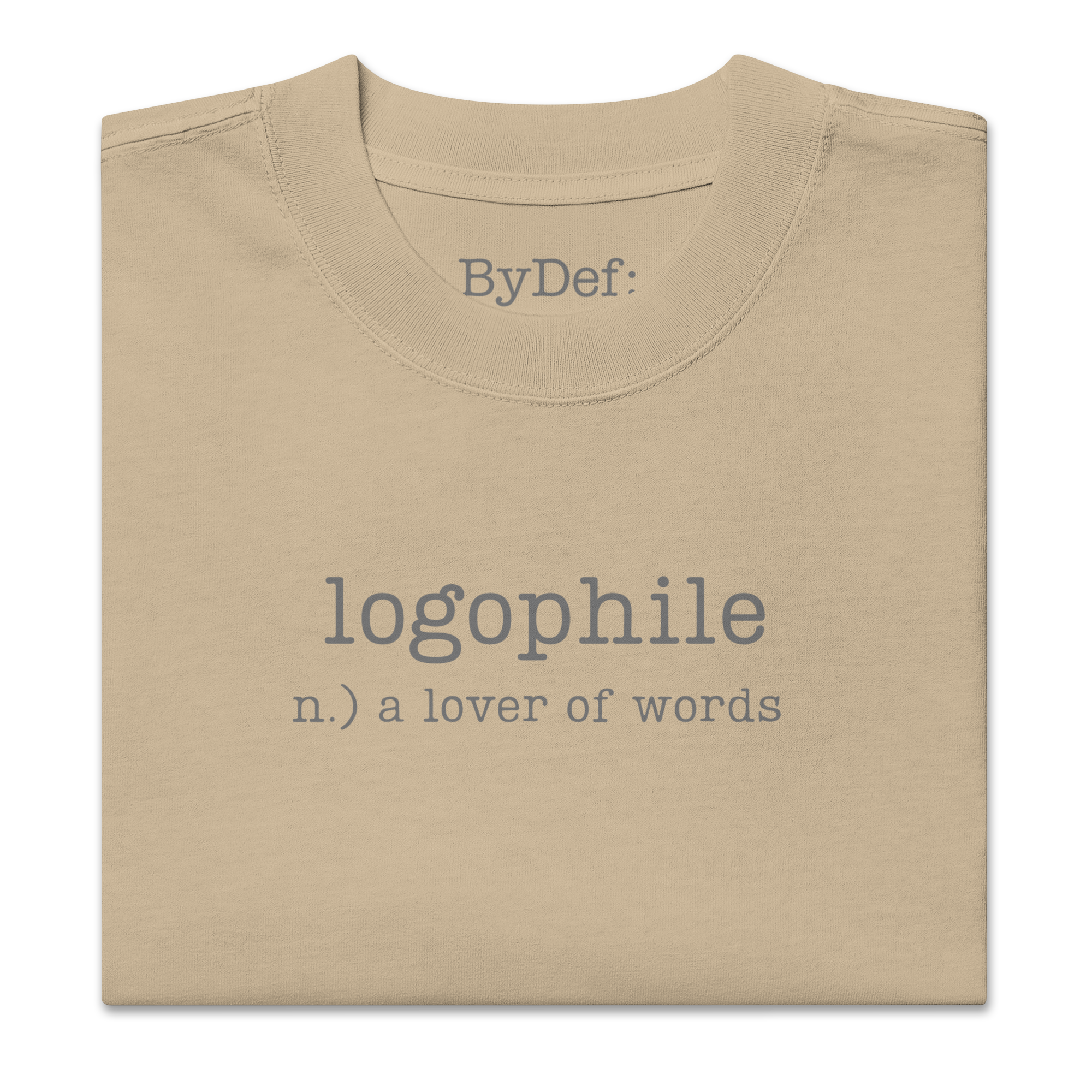 Logophile Oversized T-shirt