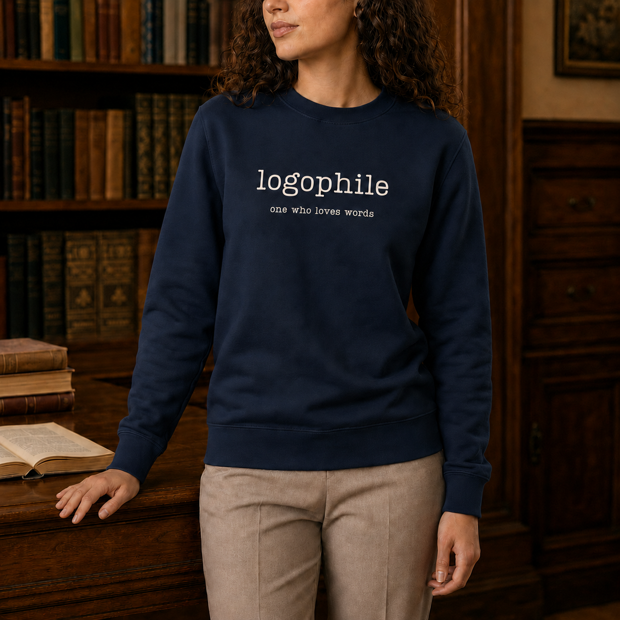 Logophile Regular Sweatshirt