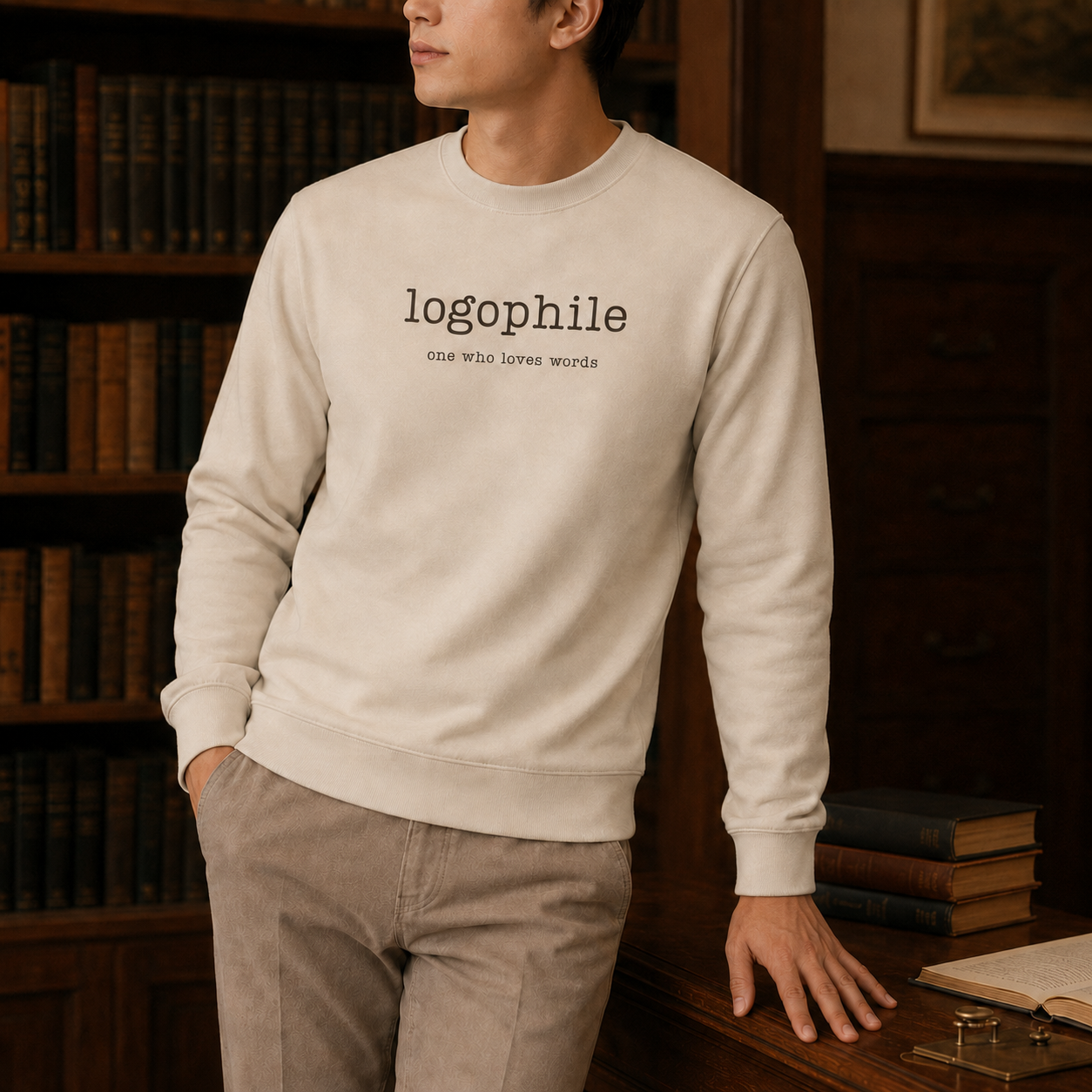 Logophile Regular Sweatshirt