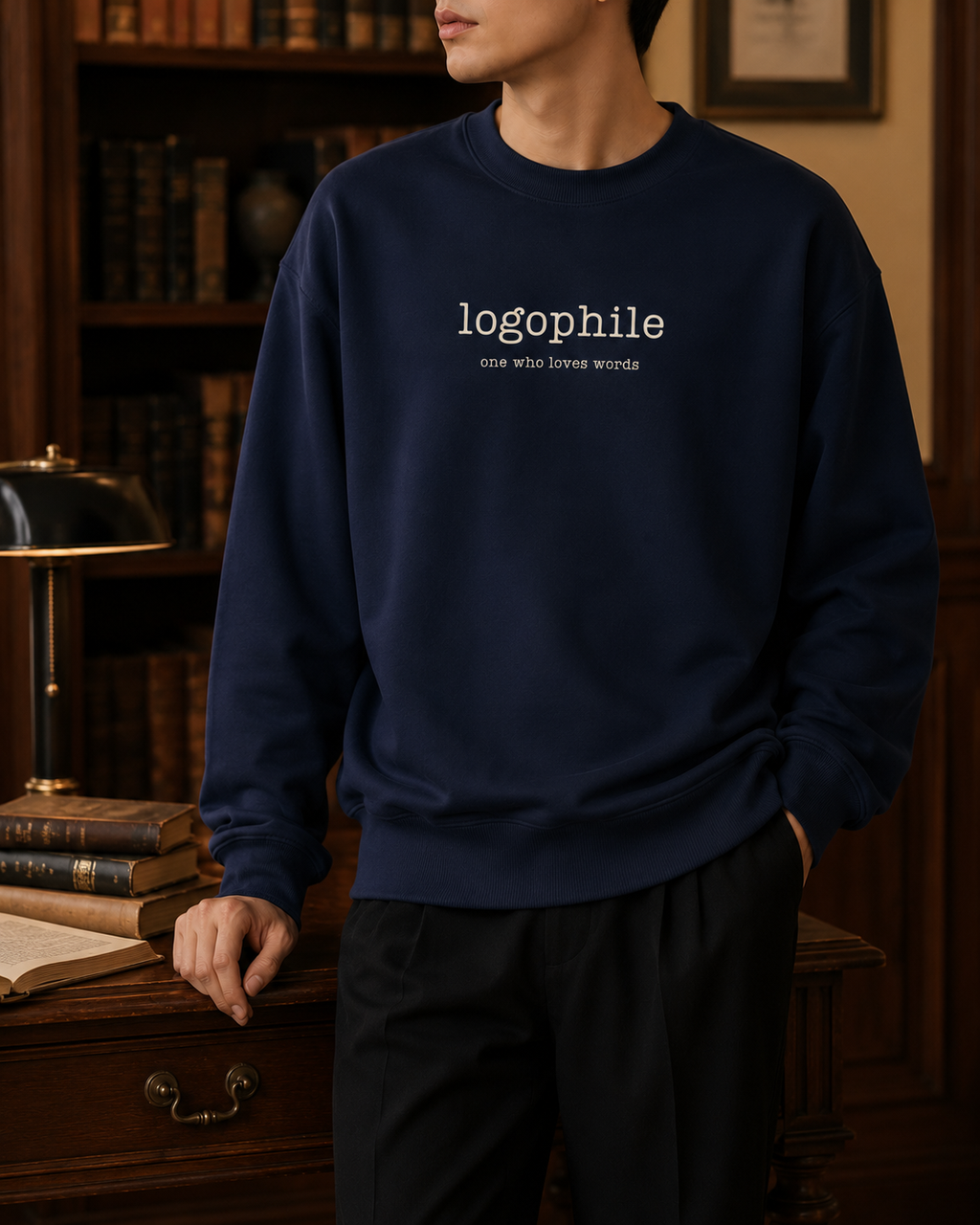 Logophile Oversized Sweatshirt