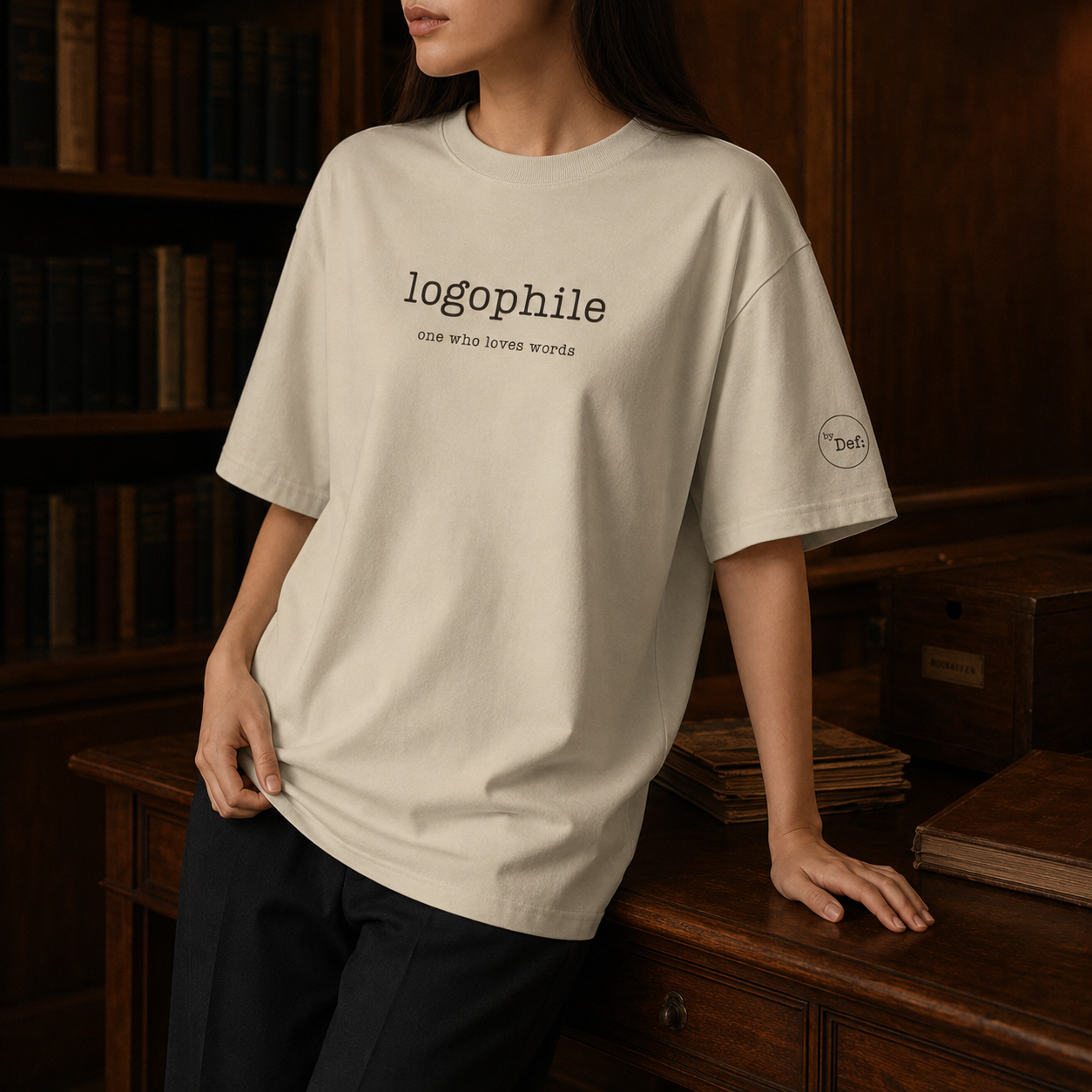 Logophile Oversized T-shirt