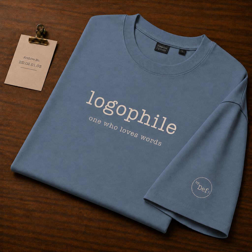 Logophile Vintage T-Shirt