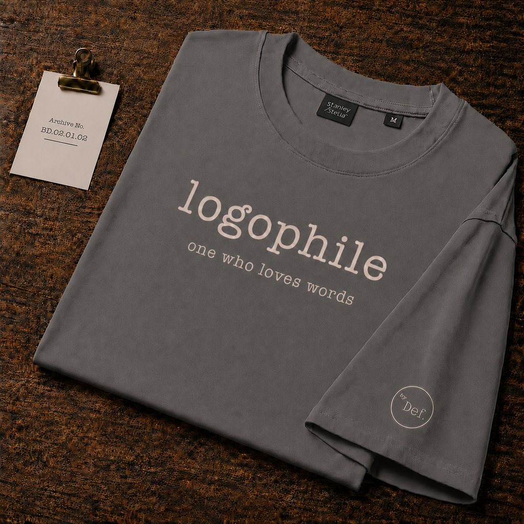 Logophile Vintage T-Shirt