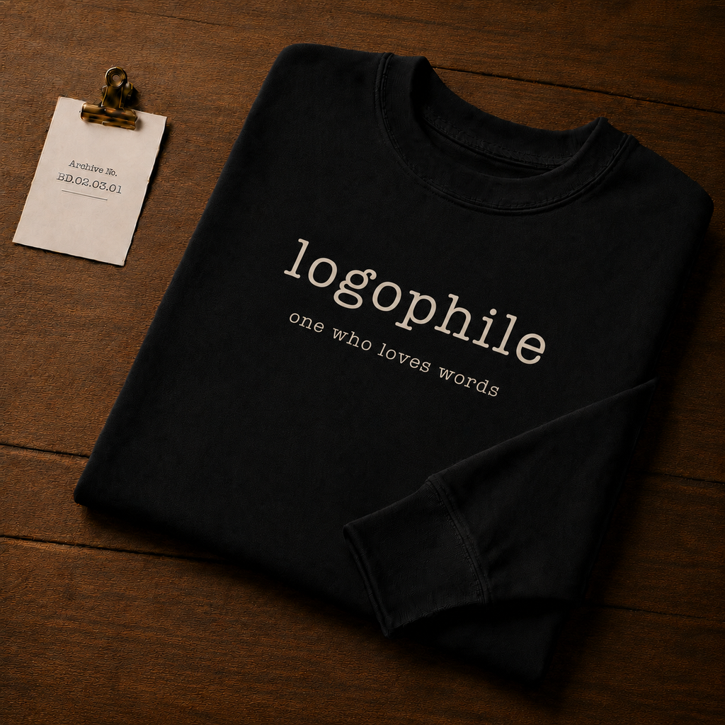 Logophile Regular Sweatshirt