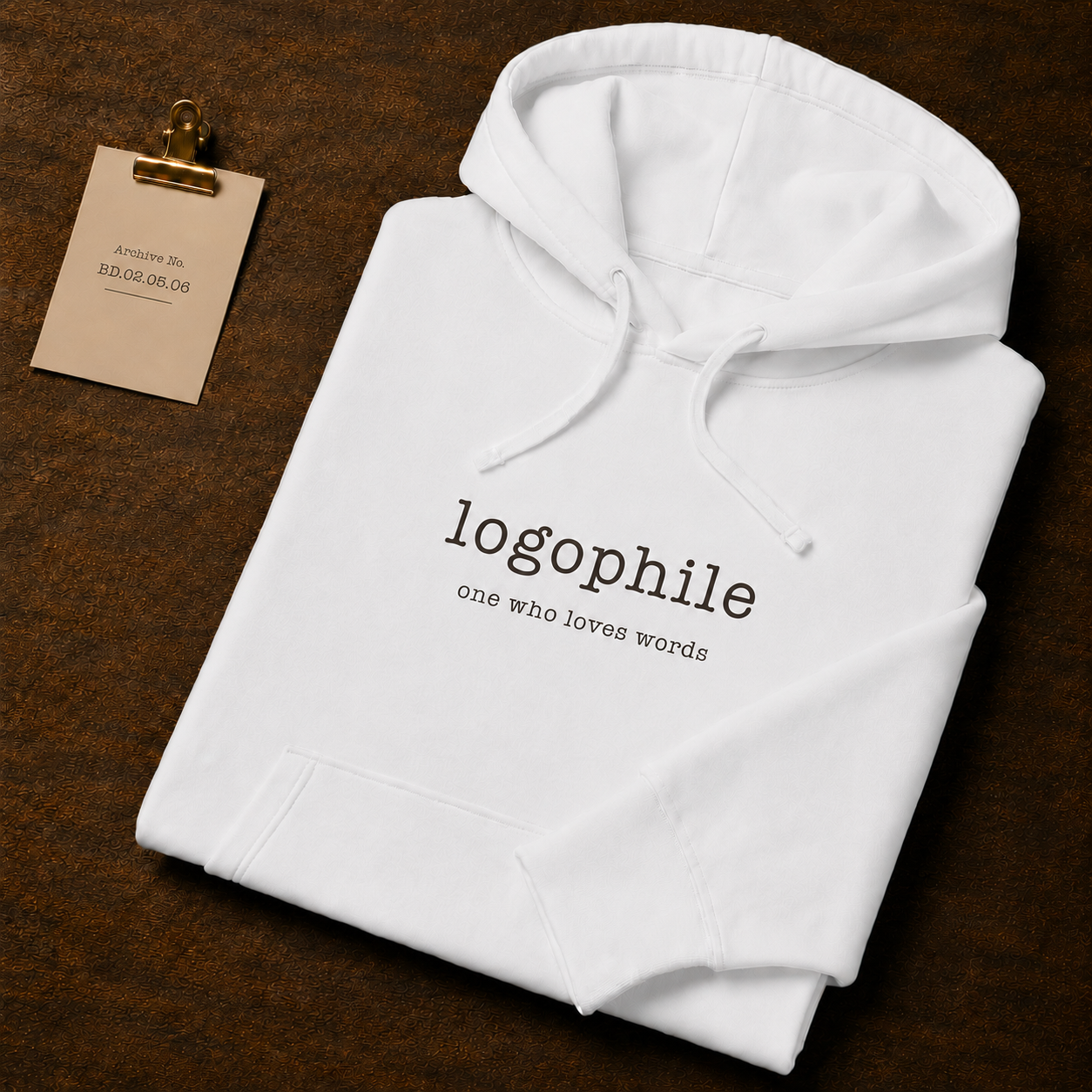 Logophile Midweight Hoodie