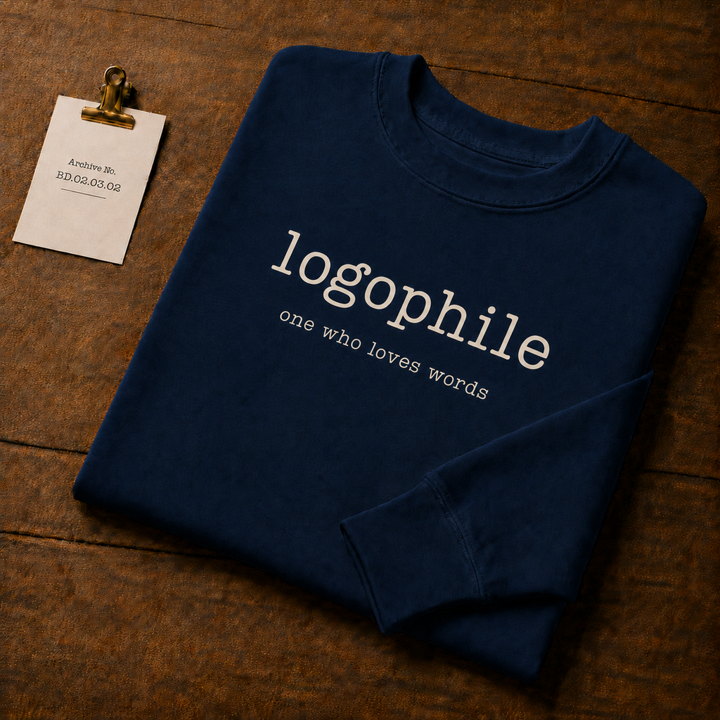 Logophile Regular Sweatshirt