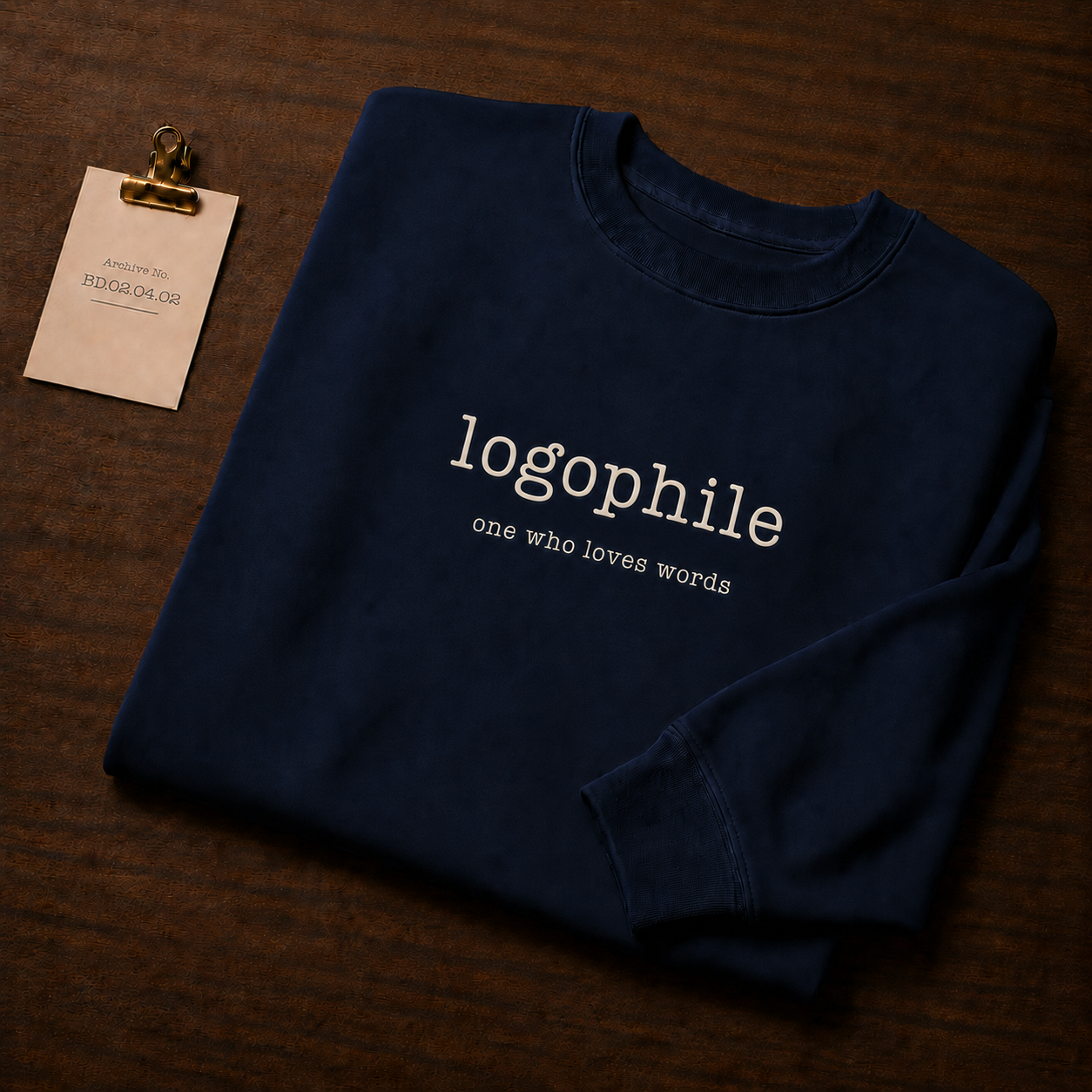 Logophile Oversized Sweatshirt