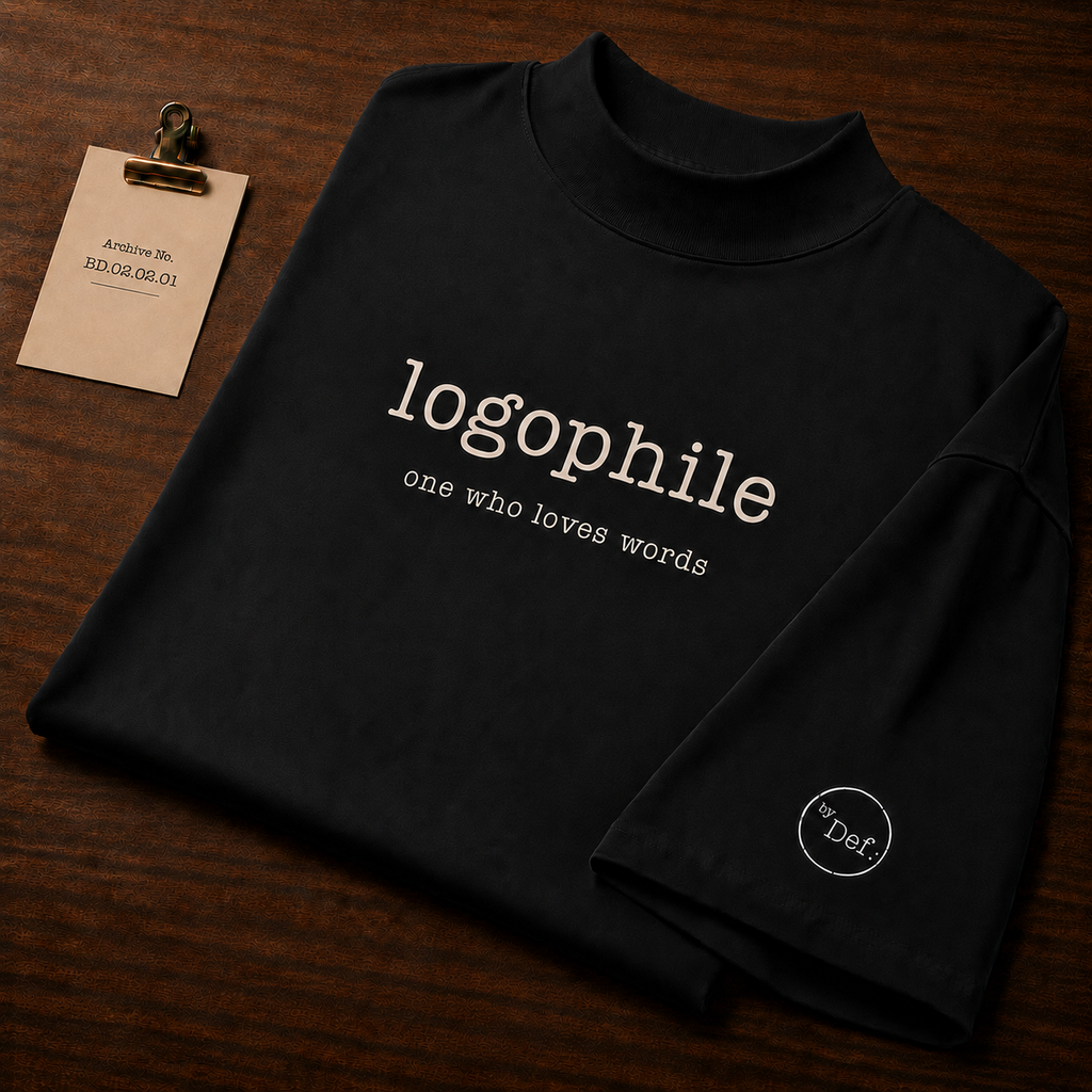 Logophile Oversized T-shirt