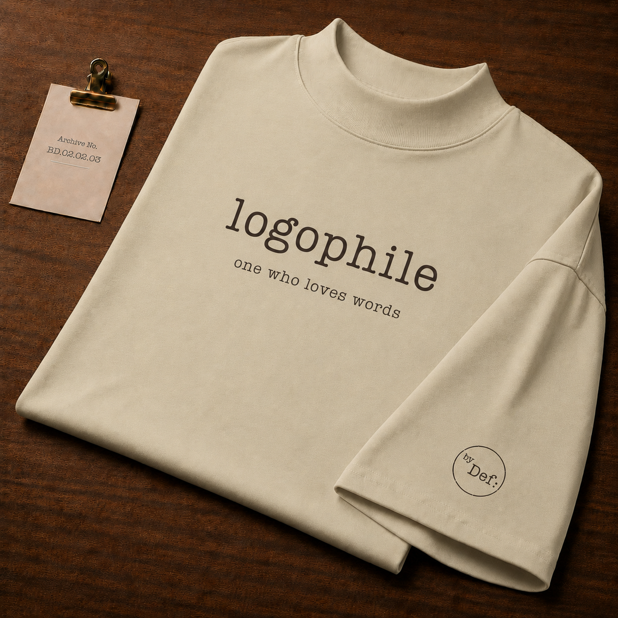 Logophile Oversized T-shirt