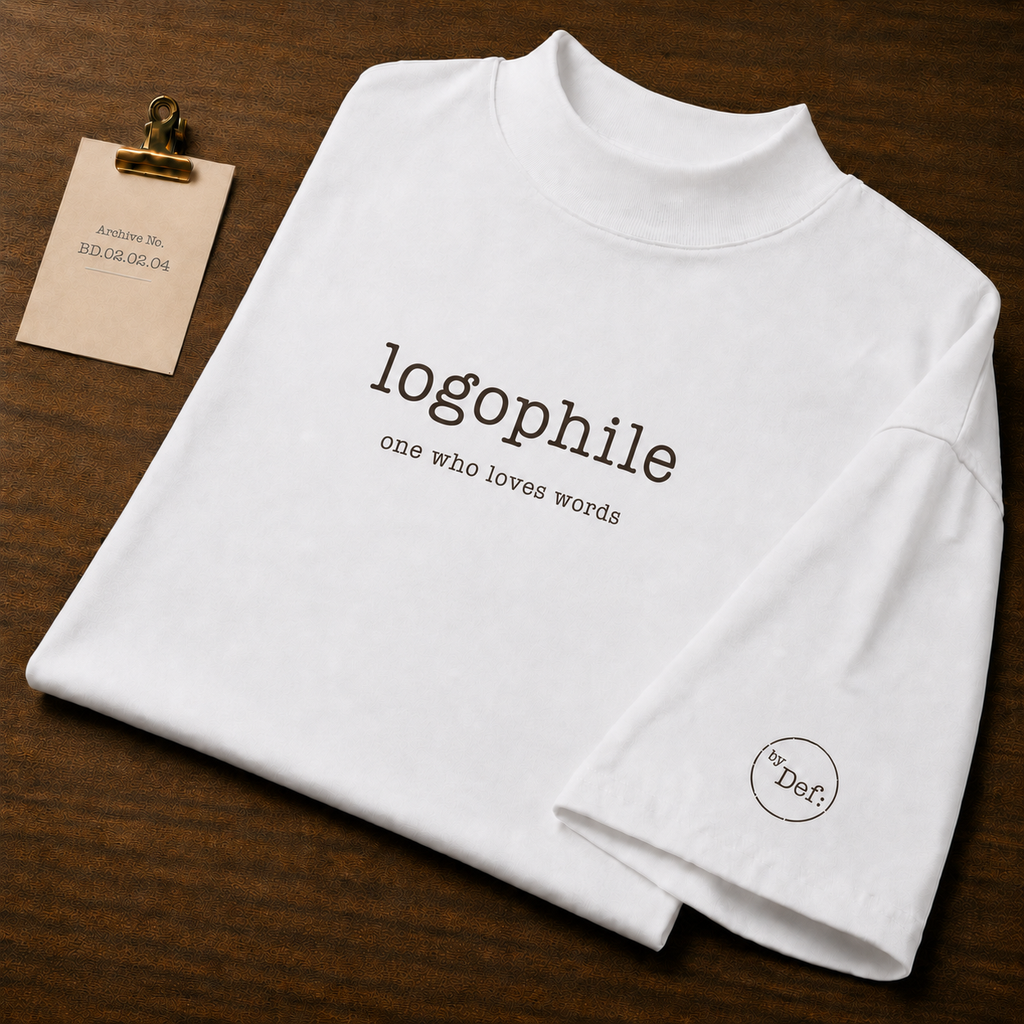 Logophile Oversized T-shirt