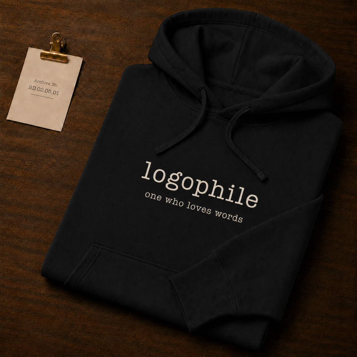 Logophile Midweight Hoodie